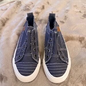 Stylish Navy Slip-On Shoes